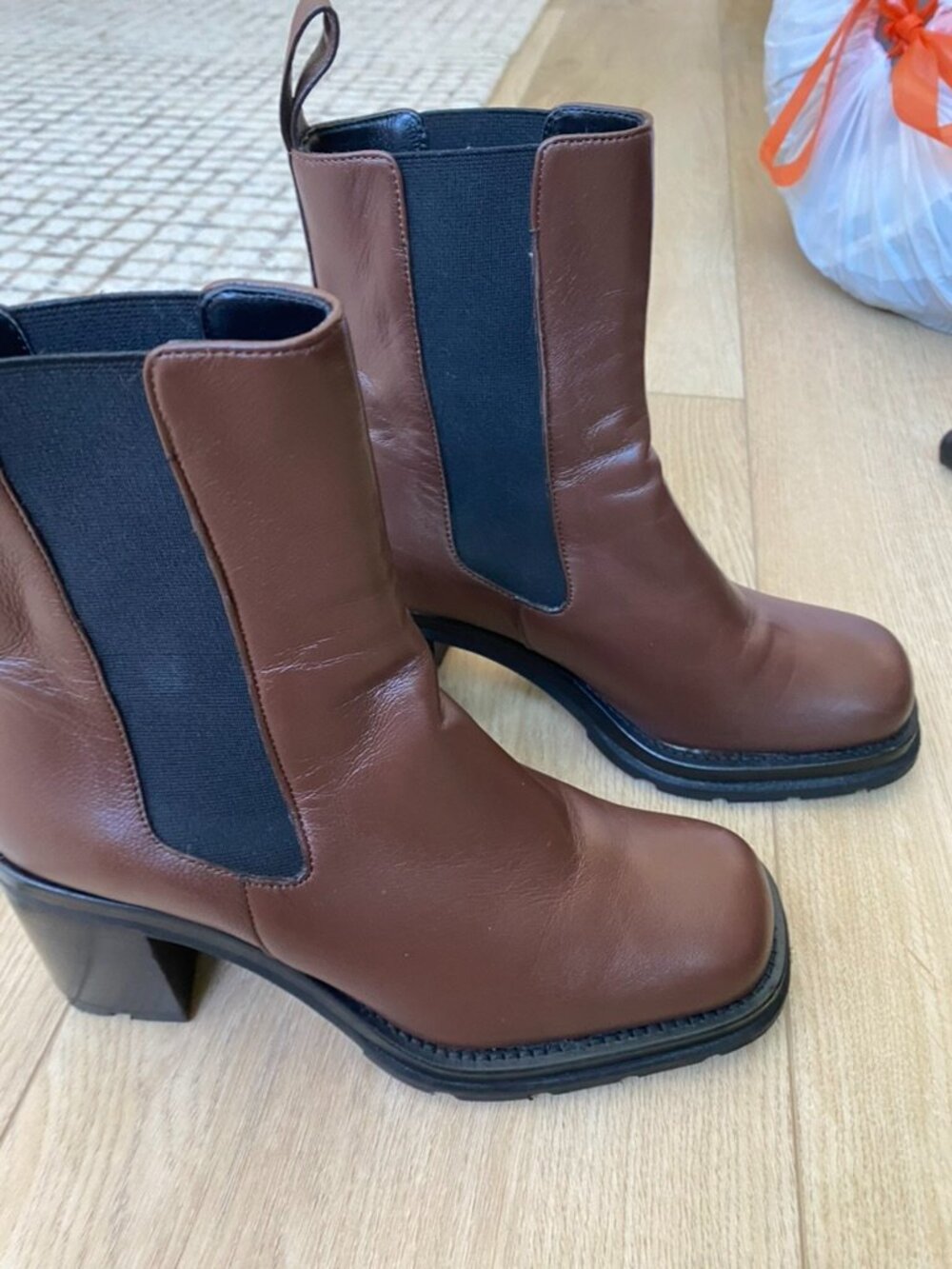 By Far Platform Chelsea Boots